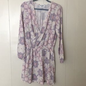 Super cute pink n purple dress